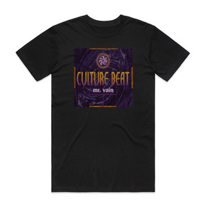 Culture Beat Mr Vain Album Cover T-Shirt Black