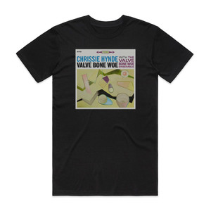 Chrissie Hynde Valve Bone Woe Album Cover T-Shirt Black