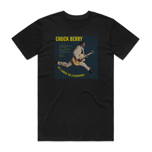 Chuck Berry St Louis To Liverpool Album Cover T-Shirt Black