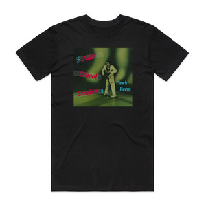 Chuck Berry After School Session Album Cover T-Shirt Black Chuck Berry After School Session Album Cover T-Shirt Black