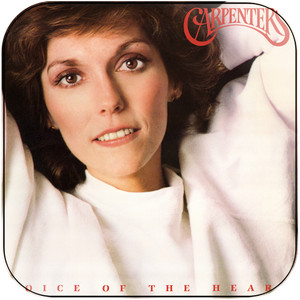 Carpenters Voice Of The Heart Album Cover Sticker Album Cover Sticker Carpenters Voice Of The Heart Album Cover Sticker Album Cover Sticker