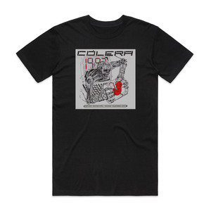 Colera Mundo Mecnico Mundo Eletrnico Album Cover T-Shirt Black