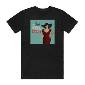 Caro Emerald The Shocking Miss Emerald The Remixes Album Cover T-Shirt Black