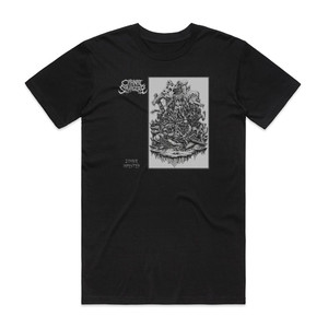 Carnal Savagery Zombie Infested Album Cover T-Shirt Black Carnal Savagery Zombie Infested Album Cover T-Shirt Black