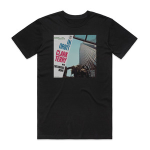 Clark Terry In Orbit Album Cover T-Shirt Black Clark Terry In Orbit Album Cover T-Shirt Black