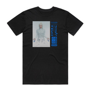 CIFIKA Lifetime Original Track By Romy Album Cover T-Shirt Black CIFIKA Lifetime Original Track By Romy Album Cover T-Shirt Black