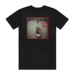 Circle Jerks Golden Shower Of Hits Album Cover T-Shirt Black Circle Jerks Golden Shower Of Hits Album Cover T-Shirt Black