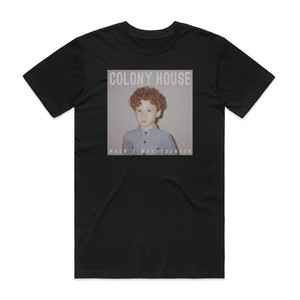 Colony House When I Was Younger Album Cover T-Shirt Black
