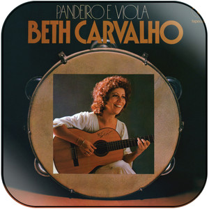 Beth Carvalho Pandeiro E Viola Album Cover Sticker Album Cover Sticker
