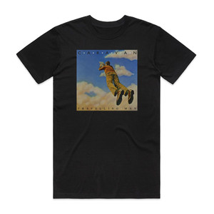 Caravan Travelling Man Album Cover T-Shirt Black