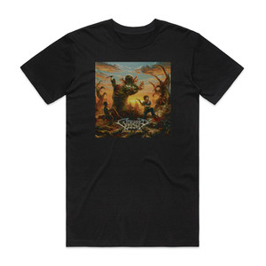 Cutterred Flesh Sharing Is Caring Album Cover T-Shirt Black