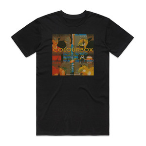 Colourbox Colourbox Album Cover T-Shirt Black