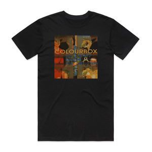 Colourbox Colourbox 1 Album Cover T-Shirt Black