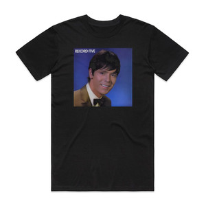 Cliff Richard The Cliff Richard Story 3 Album Cover T-Shirt Black