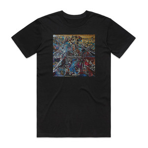 Chaos Motion Psychological Spasms Cacophony Album Cover T-Shirt Black Chaos Motion Psychological Spasms Cacophony Album Cover T-Shirt Black