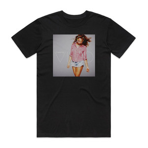 Crystal Kay Vivid 1 Album Cover T-Shirt Black