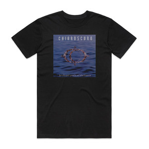 Chiaroscuro Brilliant Pools Of Darkness Album Cover T-Shirt Black Chiaroscuro Brilliant Pools Of Darkness Album Cover T-Shirt Black