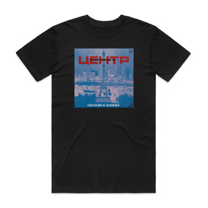Centr  3 Album Cover T-Shirt Black
