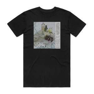 CFCF Liquid Colours Album Cover T-Shirt Black CFCF Liquid Colours Album Cover T-Shirt Black
