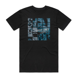 Casey Jones The Messenger Album Cover T-Shirt Black Casey Jones The Messenger Album Cover T-Shirt Black
