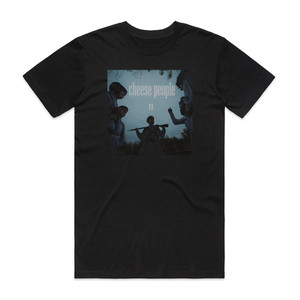 Cheese People Mediocre Ape Ii Album Cover T-Shirt Black Cheese People Mediocre Ape Ii Album Cover T-Shirt Black