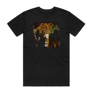 Cavo Champagne 1 Album Cover T-Shirt Black Cavo Champagne 1 Album Cover T-Shirt Black