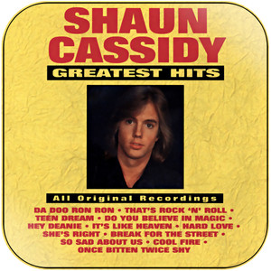Shaun Cassidy Greatest Hits Album Cover Sticker Album Cover Sticker Shaun Cassidy Greatest Hits Album Cover Sticker Album Cover Sticker