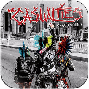 The Casualties Chaos Sound Album Cover Sticker Album Cover Sticker The Casualties Chaos Sound Album Cover Sticker Album Cover Sticker