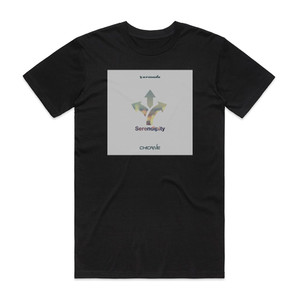 Chicane Serendipity Album Cover T-Shirt Black Chicane Serendipity Album Cover T-Shirt Black