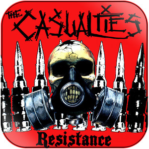 The Casualties Resistance Album Cover Sticker Album Cover Sticker The Casualties Resistance Album Cover Sticker Album Cover Sticker