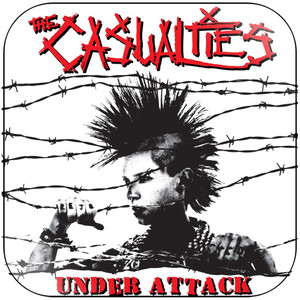 The Casualties Under Attack Album Cover Sticker Album Cover Sticker The Casualties Under Attack Album Cover Sticker Album Cover Sticker