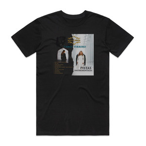 Carol Terrero Mas Fuerte Pistas Instrumentales Album Cover T-Shirt Black Carol Terrero Mas Fuerte Pistas Instrumentales Album Cover T-Shirt Black