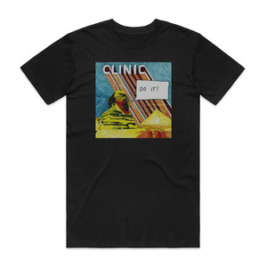 Clinic Do It Album Cover T-Shirt Black