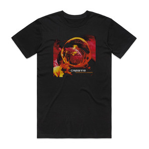 Create Biospherical Imagery Album Cover T-Shirt Black Create Biospherical Imagery Album Cover T-Shirt Black