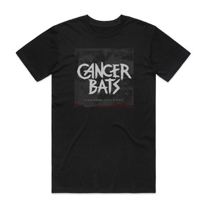 Cancer Bats Bears Mayors Scraps Bones Album Cover T-Shirt Black