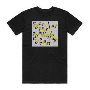 Cecil Taylor The Willisau Concert Album Cover T-Shirt Black Cecil Taylor The Willisau Concert Album Cover T-Shirt Black