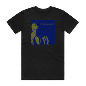 Charles Aznavour Het Allerbeste Van Charles Aznavour Album Cover T-Shirt Black