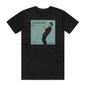 Charles Aznavour Lveil Vol1 Album Cover T-Shirt Black