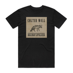 Colter Wall Imaginary Appalachia Album Cover T-Shirt Black