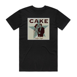 CAKE Comfort Eagle Album Cover T-Shirt Black CAKE Comfort Eagle Album Cover T-Shirt Black