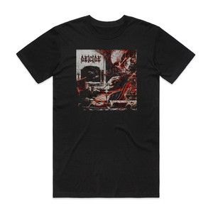 Deicide Overtures Of Blasphemy Album Cover T-Shirt Black Deicide Overtures Of Blasphemy Album Cover T-Shirt Black