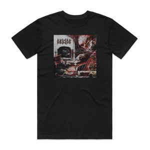 Deicide Overtures Of Blasphemy 1 Album Cover T-Shirt Black Deicide Overtures Of Blasphemy 1 Album Cover T-Shirt Black