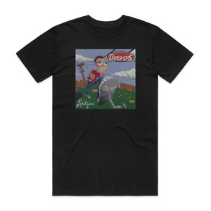 Dance Hall Crashers Lockjaw Album Cover T-Shirt Black Dance Hall Crashers Lockjaw Album Cover T-Shirt Black