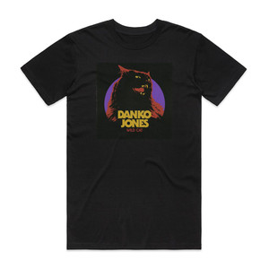 Danko Jones Wild Cat Album Cover T-Shirt Black Danko Jones Wild Cat Album Cover T-Shirt Black