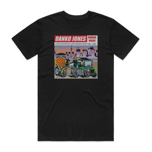 Danko Jones Garage Rock A Collection Of Lost Songs From 1996 1998 Album Cover T-Shirt Black
