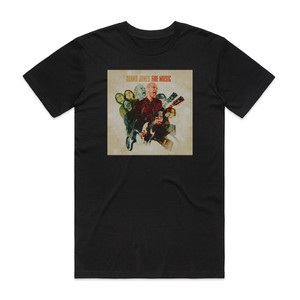 Danko Jones Fire Music Album Cover T-Shirt Black Danko Jones Fire Music Album Cover T-Shirt Black