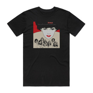 Dr Hook When Youre In Love With A Beautiful Woman Album Cover T-Shirt Black Dr Hook When Youre In Love With A Beautiful Woman Album Cover T-Shirt Black