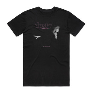 Dusty Springfield Reputation Album Cover T-Shirt Black Dusty Springfield Reputation Album Cover T-Shirt Black