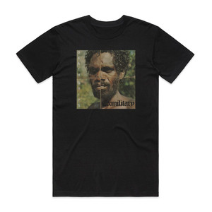 Death Grips Exmilitary Album Cover T-Shirt Black Death Grips Exmilitary Album Cover T-Shirt Black