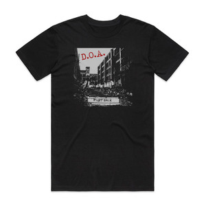 DOA Fight Back Album Cover T-Shirt Black